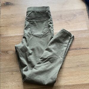 George Olive Skinny Pants